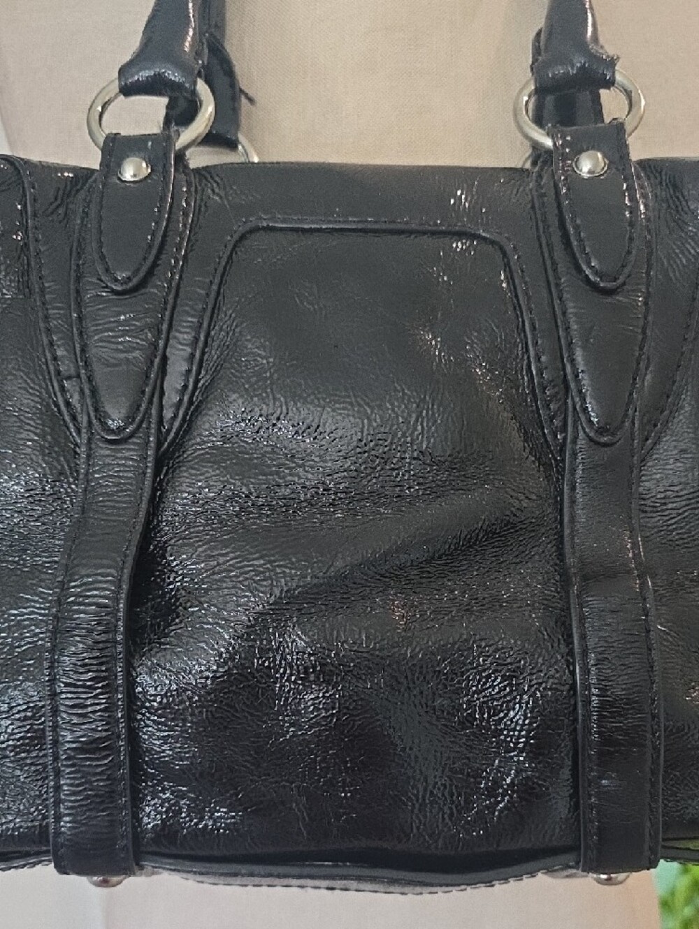 Michael Kors Black Leather Shoulder Bag - Picture 10 of 13